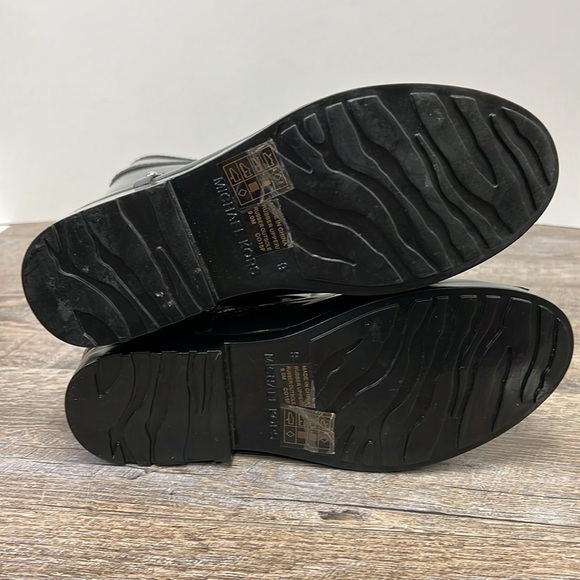 SOLD IN STORE NEW Michael Kors FULTON Harness Rain Boots Size 9 - Picture 7 of 13